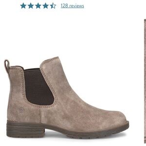 Born Women's Gray Suede Ankle Boots